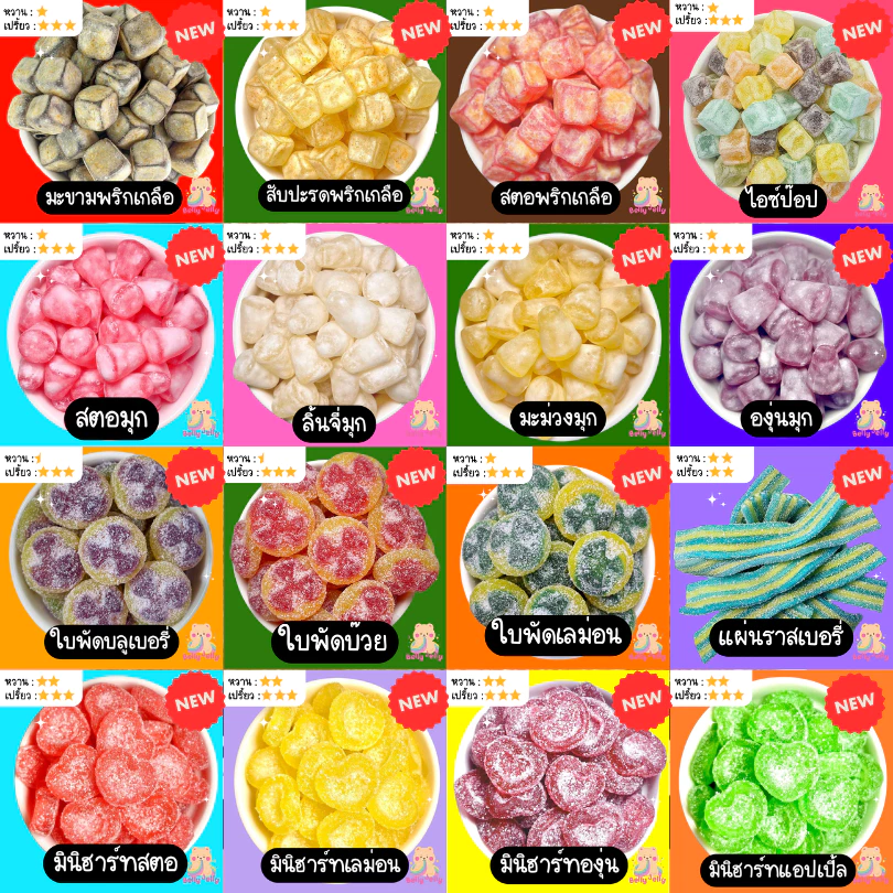 เยลลี่บุฟเฟ่ต์ 500 g ส่งฟรี (เฉพาะไลฟ์สด เท่านั้น) เยลลี่ ขนม ผลไม้ ของทานเล่น ของอร่อย thumbnail 3