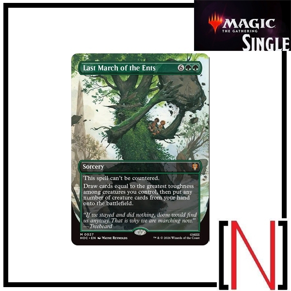 [MTG][Single][HOC] Last March of the Ents ระดับ Mythic [ภาษาอังกฤษ]