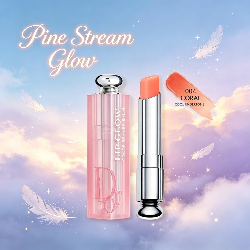【004#】Temperature‑Changing Lip Balm Coral Tone Soft Lip Care Long Lasting Hydrate Lips