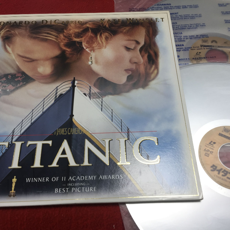 Titanic - Titanic ขนาด 12 นิ้ว 2LaserDisc B199