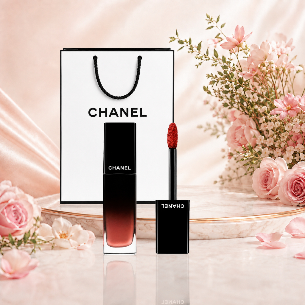 [แท้] [พร้อมส่ง]🍎 Chanel Rouge Allure Laque ลิปสติกชนิดลิควิด เนื้อฉ่ำวาว สีแน่น ติดทน 5.5ml เลือกสีได้ ของแท้