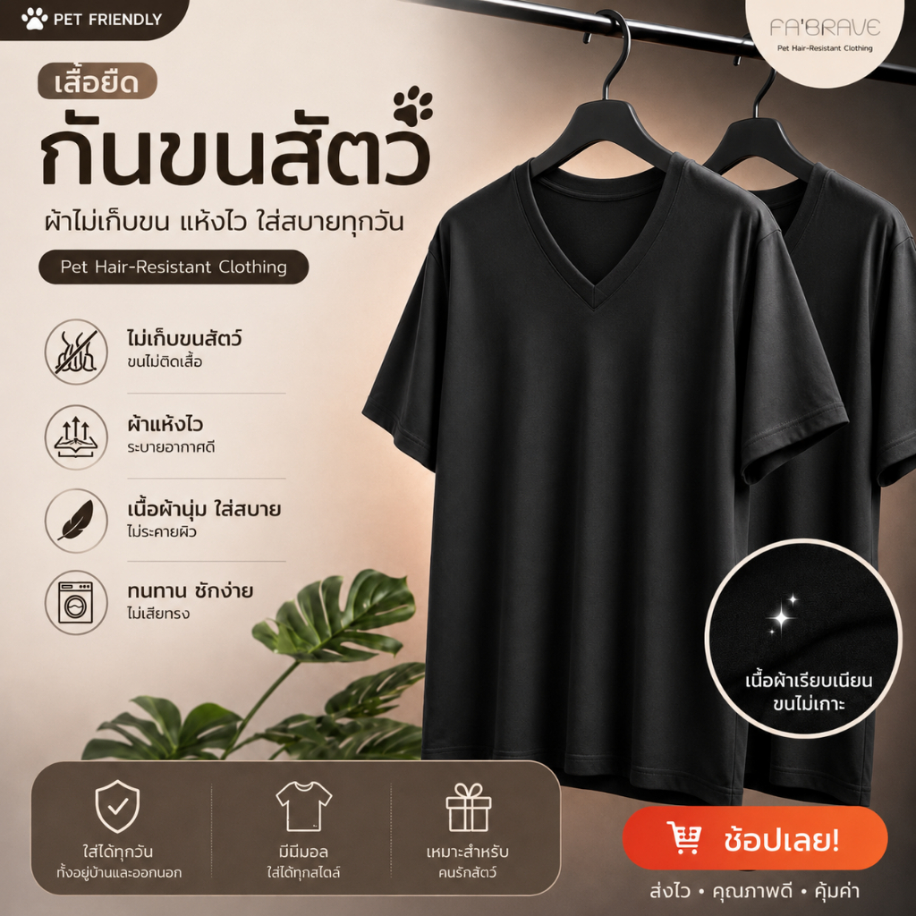 FA'BRAVE F1 Clean V Duo Set 2 ตัว