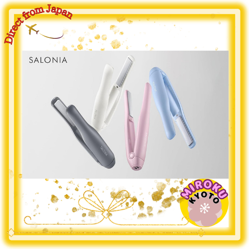 เครื่องหนีบผมตรงไร้สาย SALONIA รุ่น SAL26131WH - จัดส่งจากประเทศญี่ปุ่น