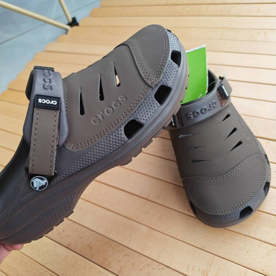 รองเท้าแตะ CRS Yukon Clog นุ่มสบาย ใส่ได้ทุกวัน ขนาด M7-M11 สีดำ สีกาแฟ สีเขียวใส่เดินเล่นหรือใช้งาน