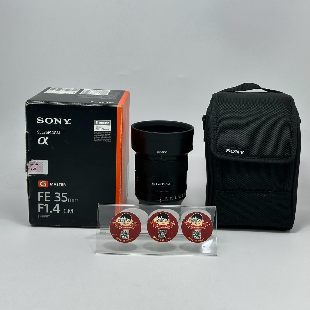Sony FE 35mm f/1.4 GM อดีตประกันศูนย์