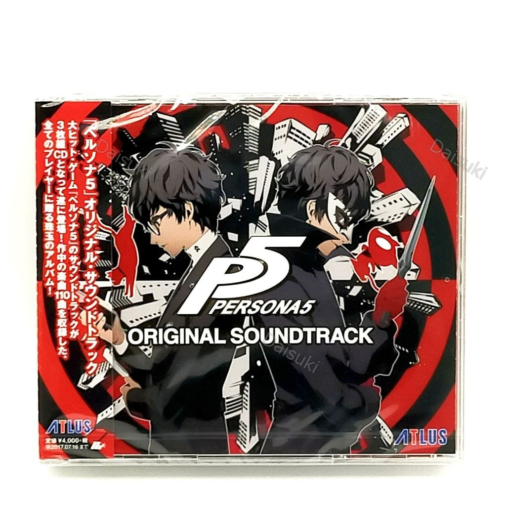 PERSONA 5 ORIGINAL SOUNDTRACK 3 CD