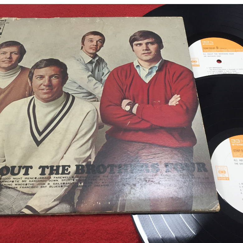 The Brothers Four - The Brothers Four ขนาด 12 นิ้ว 2LP ร้าน PinHaiMusic B201