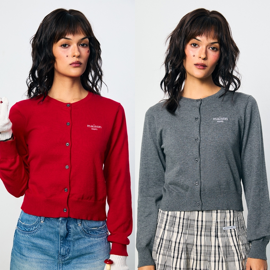 maison KEEPS | Giselle Knitted Cardigan | เสื้อคาร์ดิแกนไหมพรม