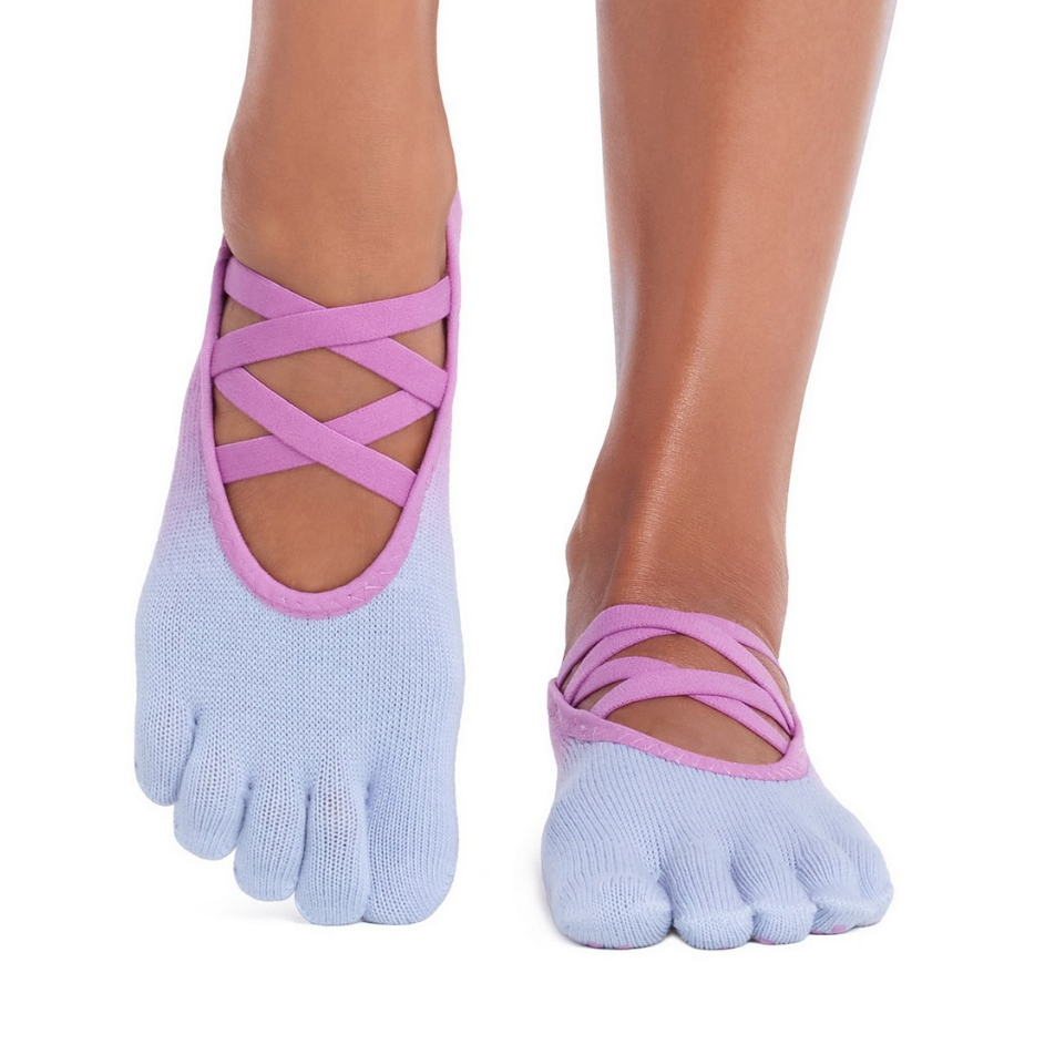 ToeSox ถุงเท้ากันลื่นแยกนิ้ว รุ่น Grip Full Toe Elle Y2026 (S058)