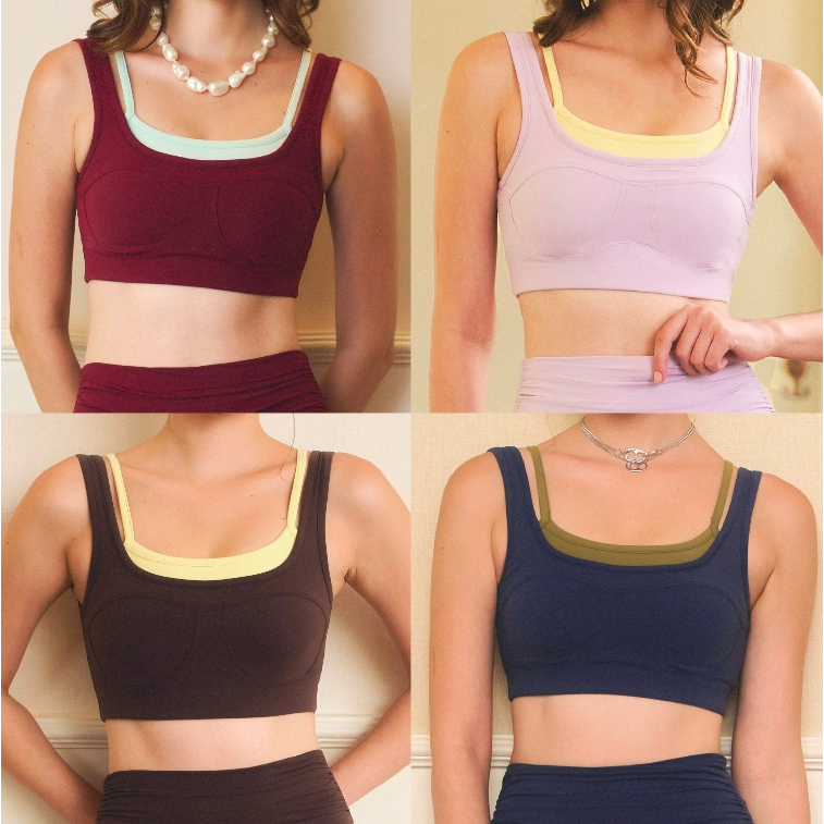 Petal Layer Sports Bra - The Flos Club