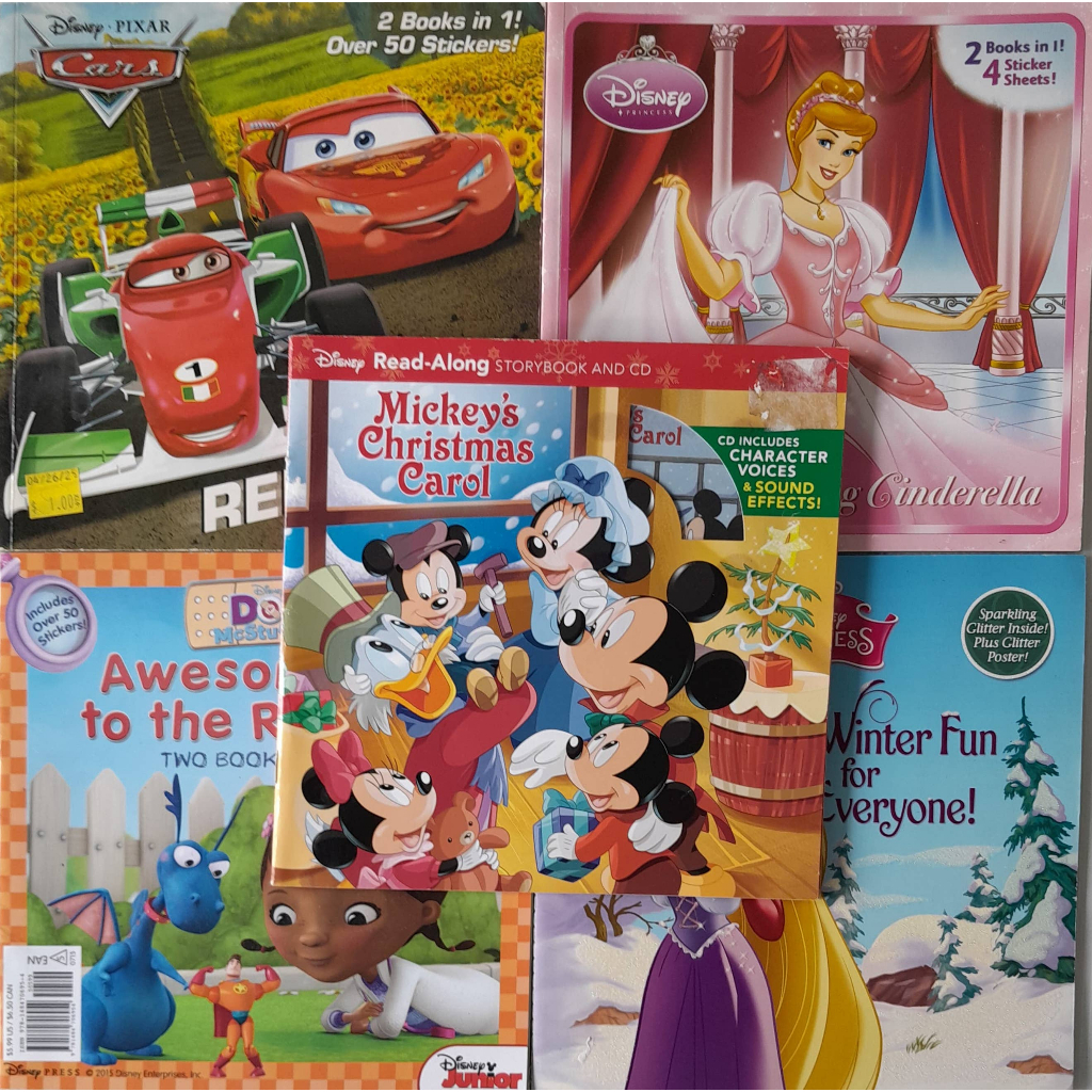L8 Disney 2 in 1 หนังสือมือสอง ปกอ่อน นิทาน