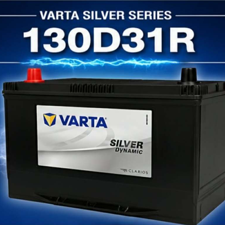 VARTA รุ่น 130D31R/L 100 แอมป์ CCA:800 Silver Dynamic แบตเตอรี่แห้ง (ไม่ต้องดูแลน้ำกลั่น)