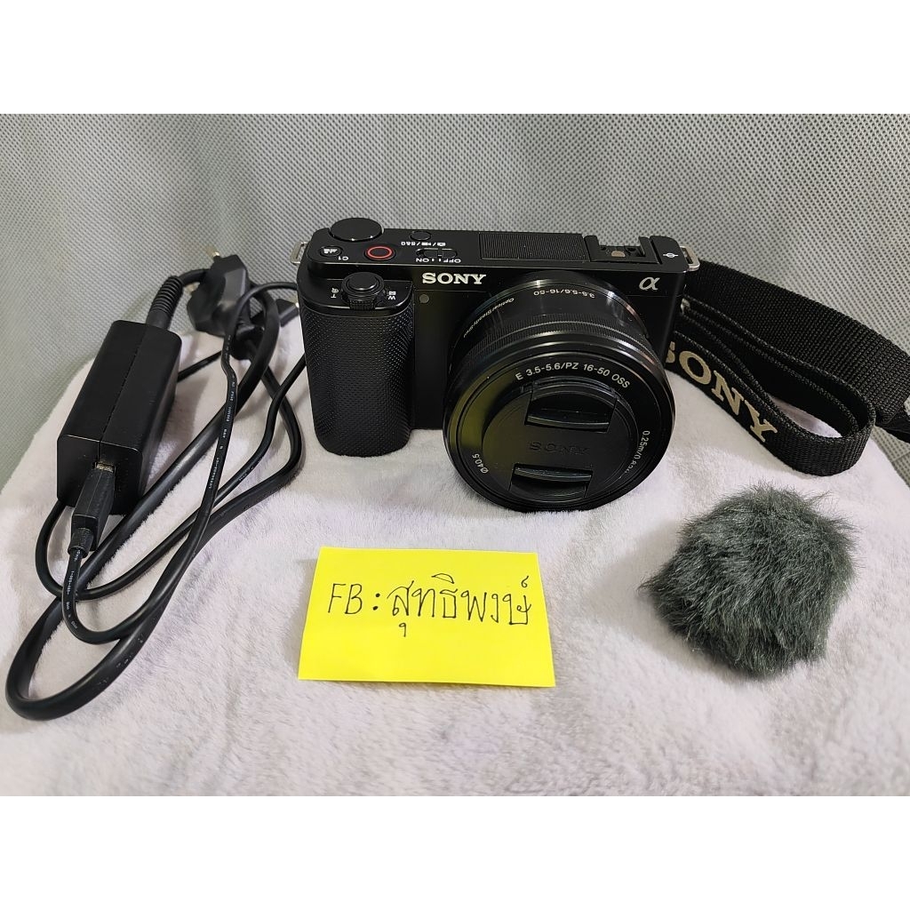 กล้อง Sony zv e10 มือสอง สภาพดี ใข้งานน้อยครั้งมาก