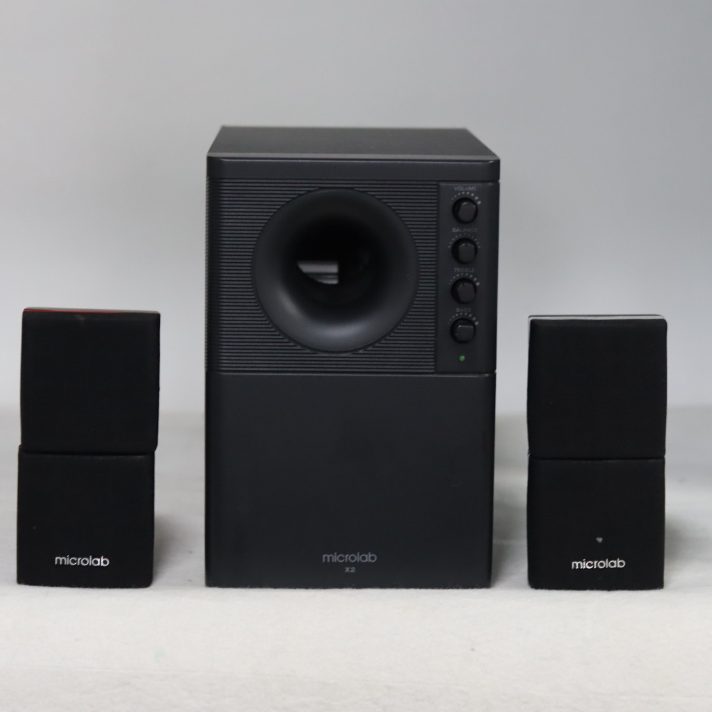 Microlab รุ่น X2 Microlab Speaker X2 ลำโพง (2.1 System)- Black