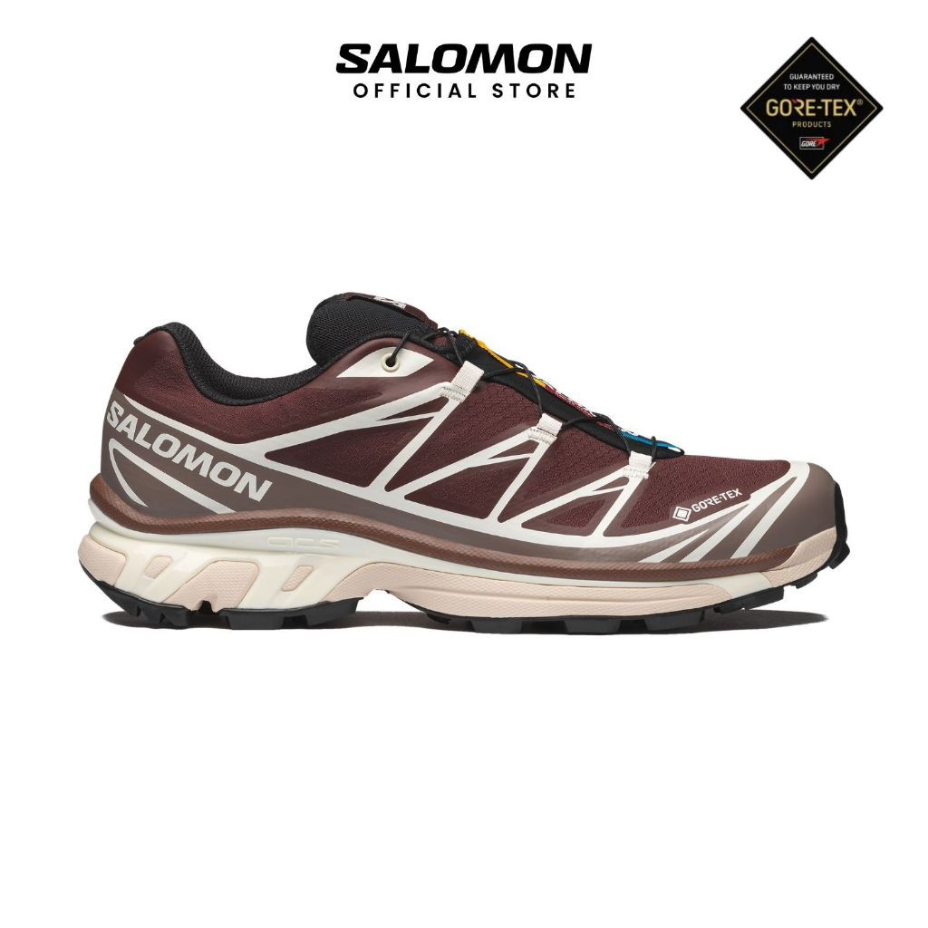 [EXCLUSIVE] SALOMON XT-6 GORE-TEX Bitter Chocolate Unisex Sportstyle Sneakers รองเท้าสนีกเกอร์ L4921