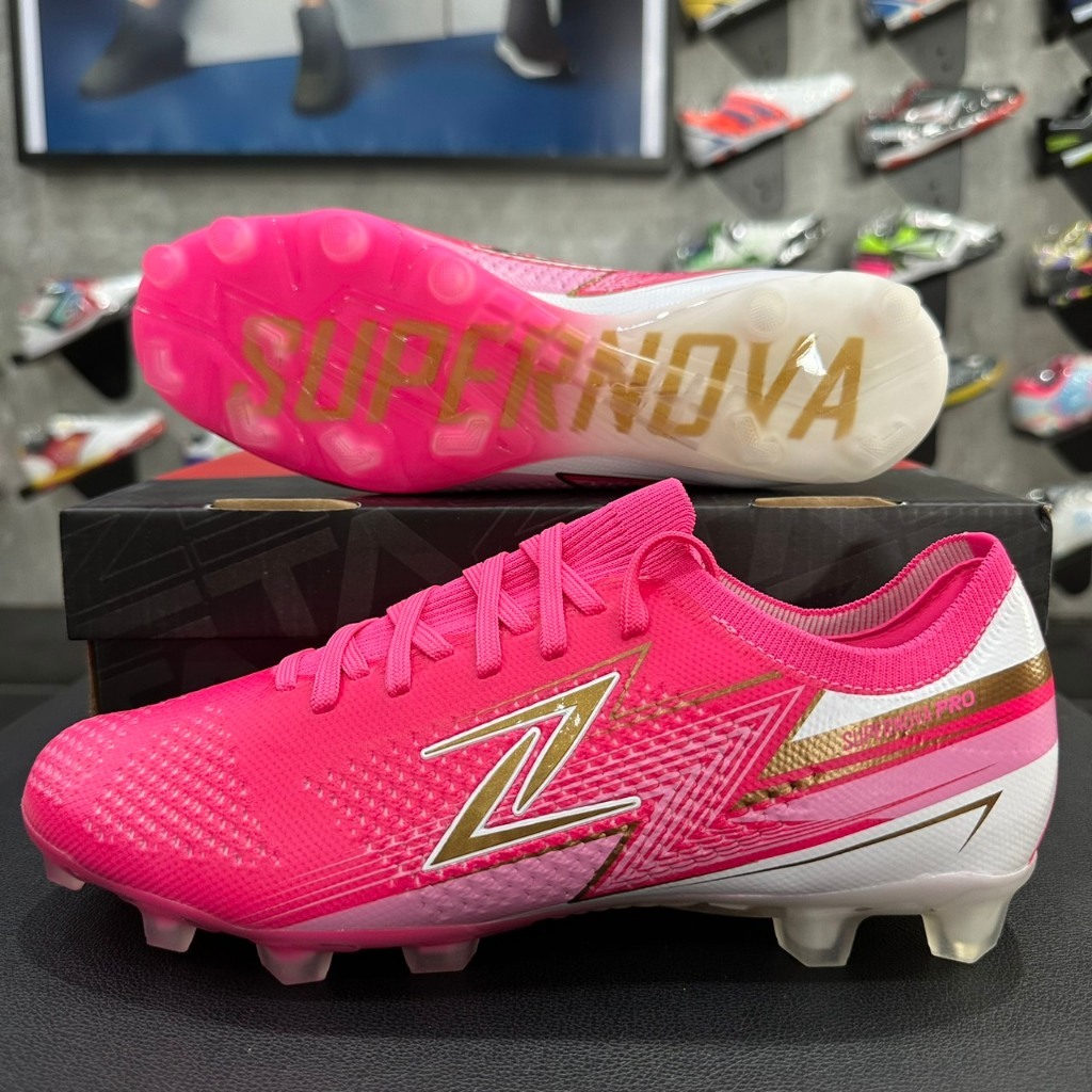 ZETA SUPERNOVA PRO รองเท้าสตั๊ด ฟุตบอล  UPPER ทำจากผ้าทอ flyknit สวมใส่สบาย รูปที่ 2