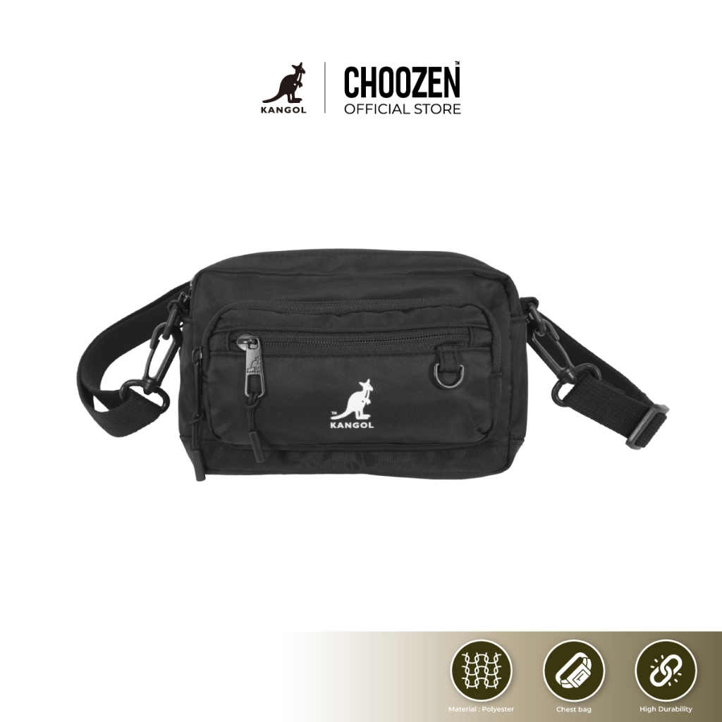 Kangol Shoulder Bag กระเป๋าสะพายข้าง สกรีนโลโก้ kangol 65558706