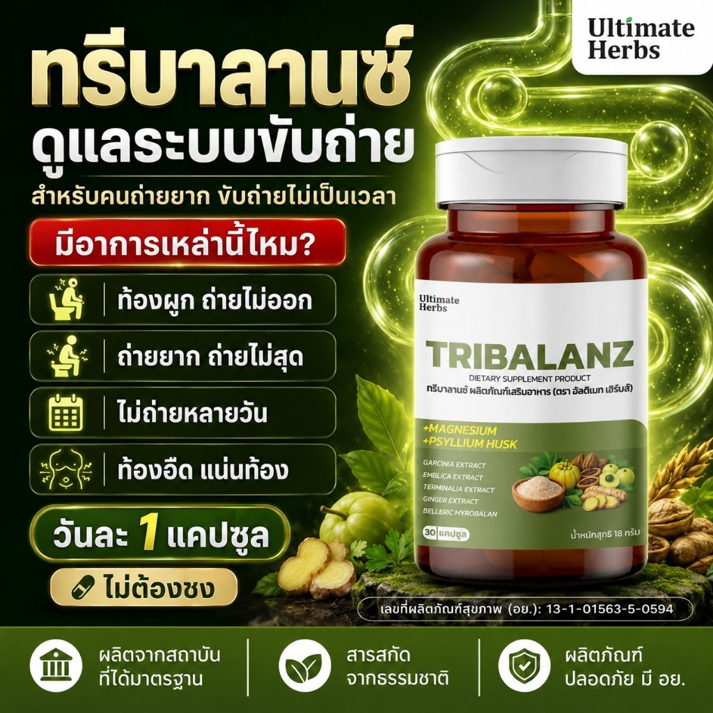 ไฟเบอร์ดีท็อกซ์ พุงยุบ ทรีบาลานซ์ ตัวช่วยคนท้องผูก ถ่ายยาก ให้ถ่ายง่าย ไม่ปวดบิดด้วยแมกนีเซียม ตีผลา