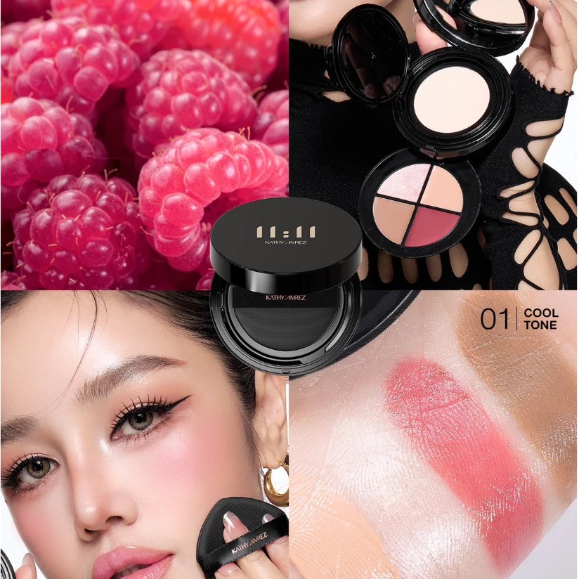 คุชชั่นครอบจักรวาล KATHY AMREZ 11:11 Angel Compact คุชชั่นกระแต โทนอัพผิวสวย 1 ตลับ thumbnail 4