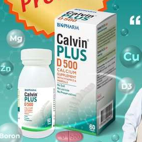 Calvin plus แคลเซียม วิตามินดี บำรุงกระดูก