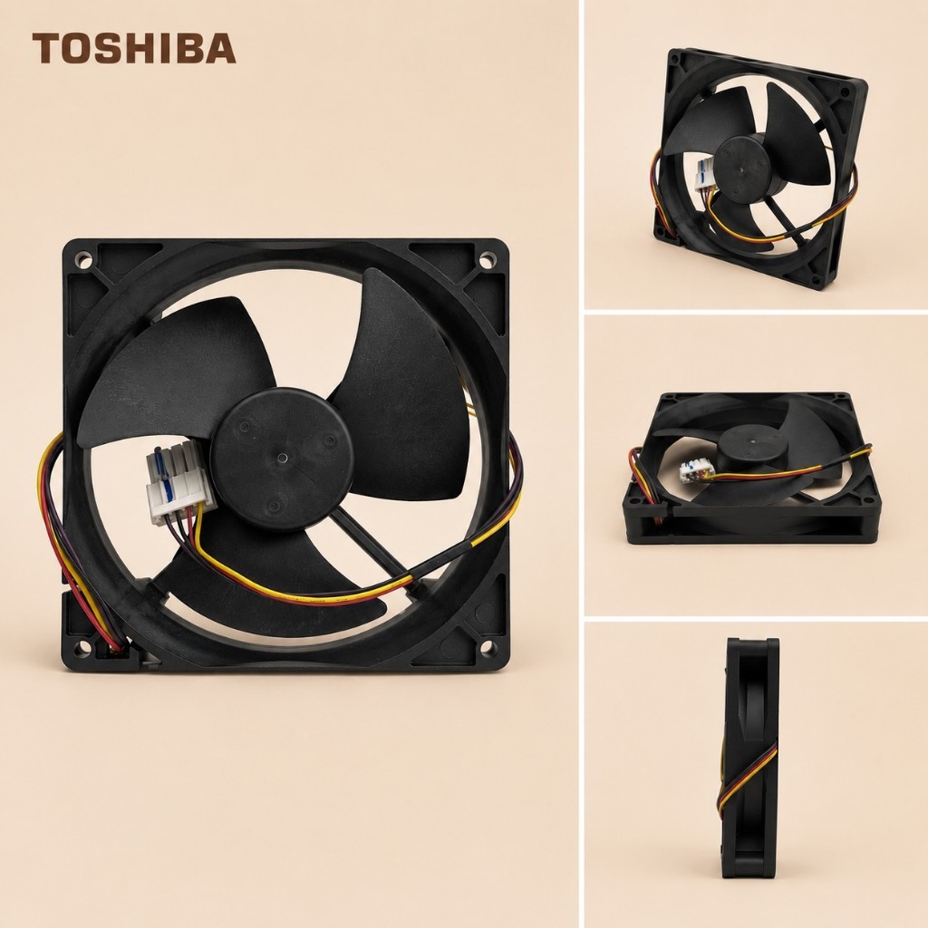 อะไหล่แท้/TOSHIBA/โตชิบา/พัดลมตู้เย็นTOSHIBA (FAN MORTOR)/44T67686
