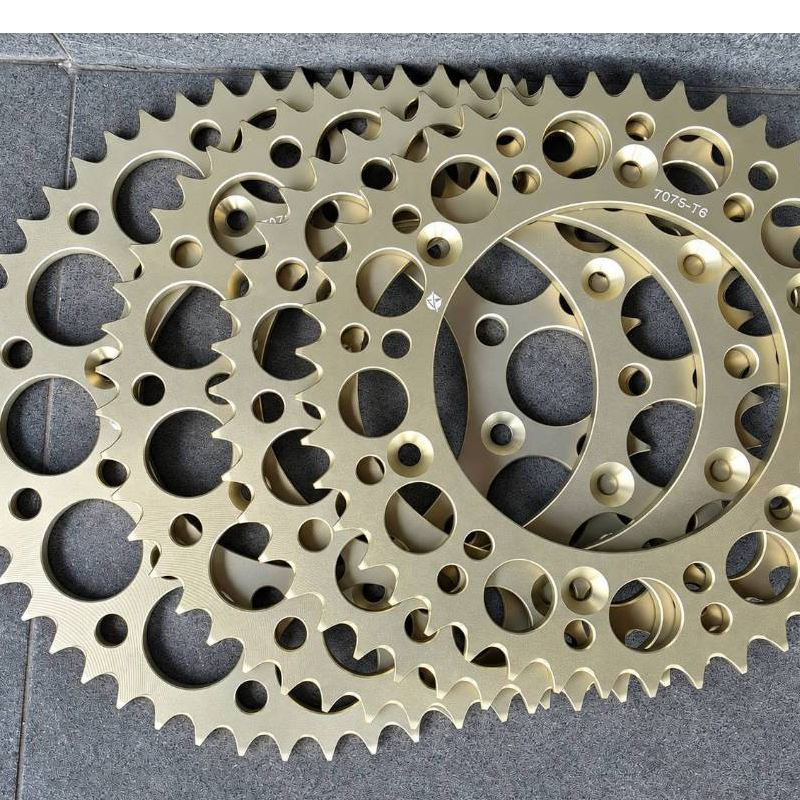 สเตอร์หลังอลูมิเนียม 7075-T6สำหรับCRF250/300L,RALLY,CRF250/450R,RL