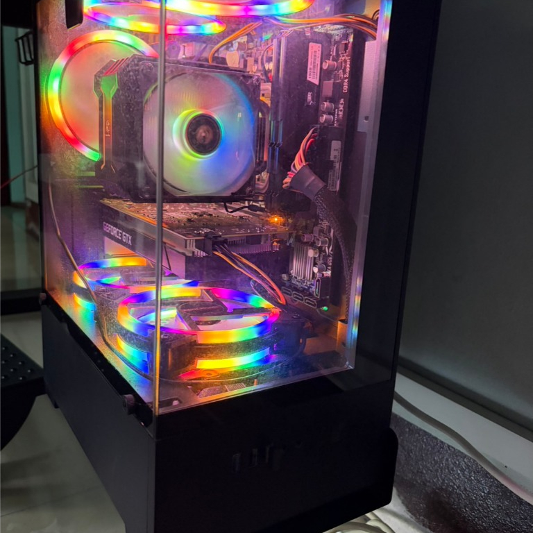 คอมประกอบพร้อมเล่น AMD Ryzen5 5600 + GTX1650 + Ram DDR4 32GB มือสอง เครื่องใช้งานได้ปกติ