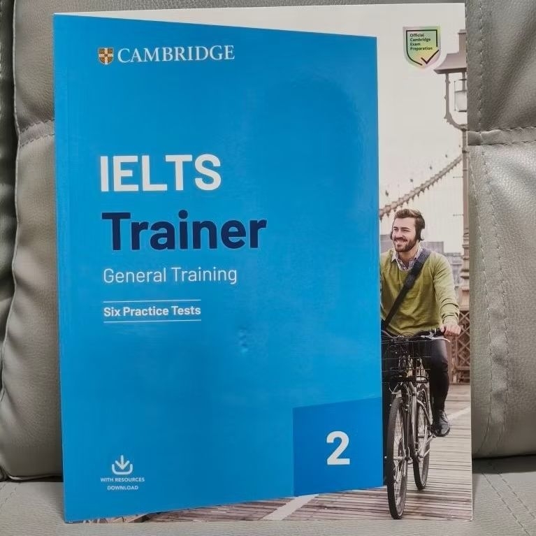 หนังสือ Cambridge IELTS Trainer 2 (General Training) เล่มใหม่ มือหนึ่ง 💯