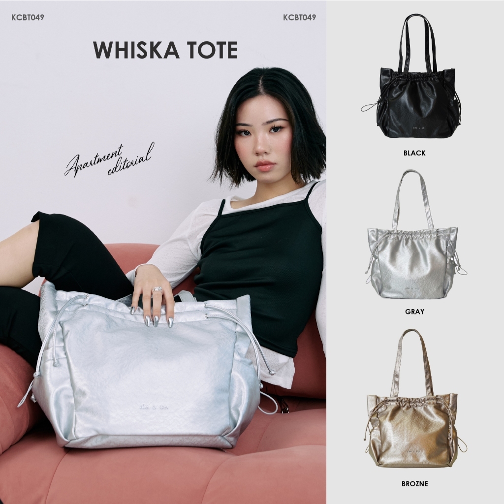 IM&CO. ORIGINAL – WHISKA TOTE (KCBT049) กระเป๋า Tote กันน้ำ Everyday Work Bag