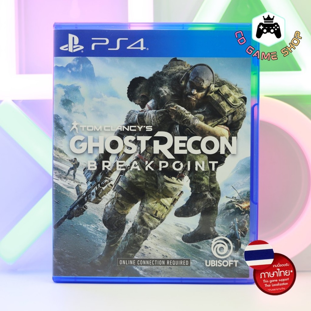แผ่นเกมส์ PS4 Tom Clancy's Ghost Recon Breakpoint [ซับไทย] (มือ 2) พร้อมส่ง