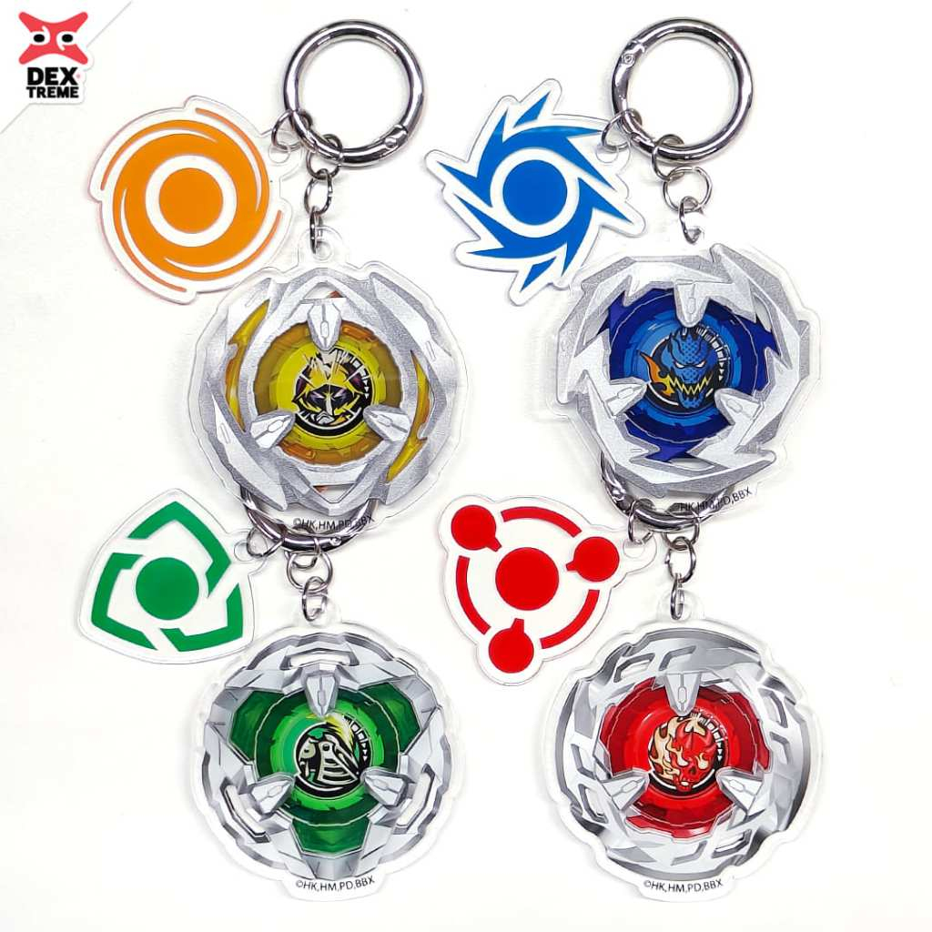 Dextreme  พวงกุญแจ Beyblade Acrylic Keychain