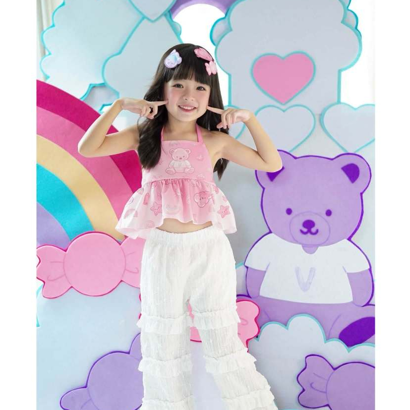 Thelandofvava  LOOK10 - VNXI2397 🐻VAVA GUMMY WONDERLAND💗ลิขสิทธิ์แท้จาก vava