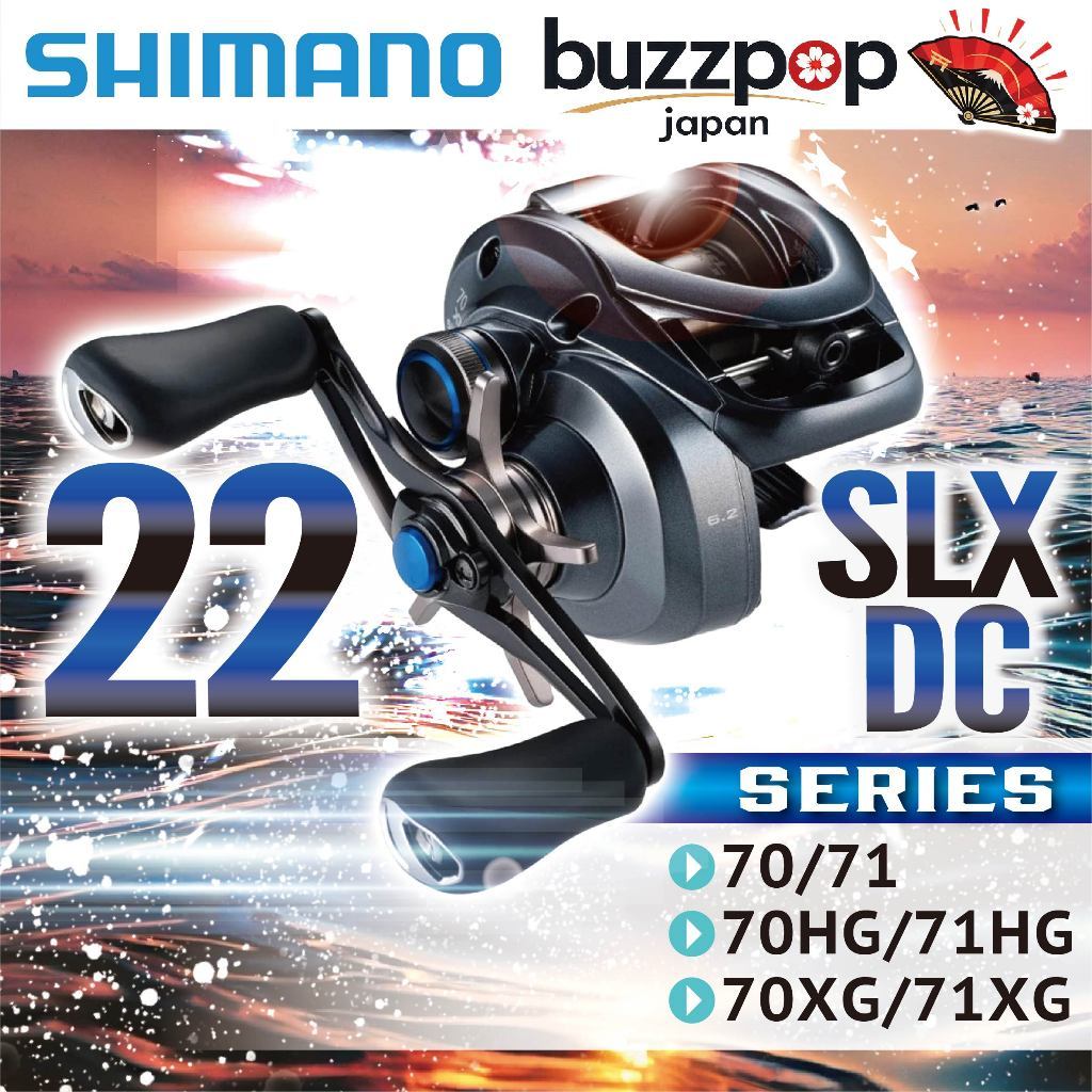 Shimano Dual Axis Reel 22 SLX DC XT (70/70HG/70XG/71/71HG/71XG) Scorpion Bass Fishing  [Direct from 