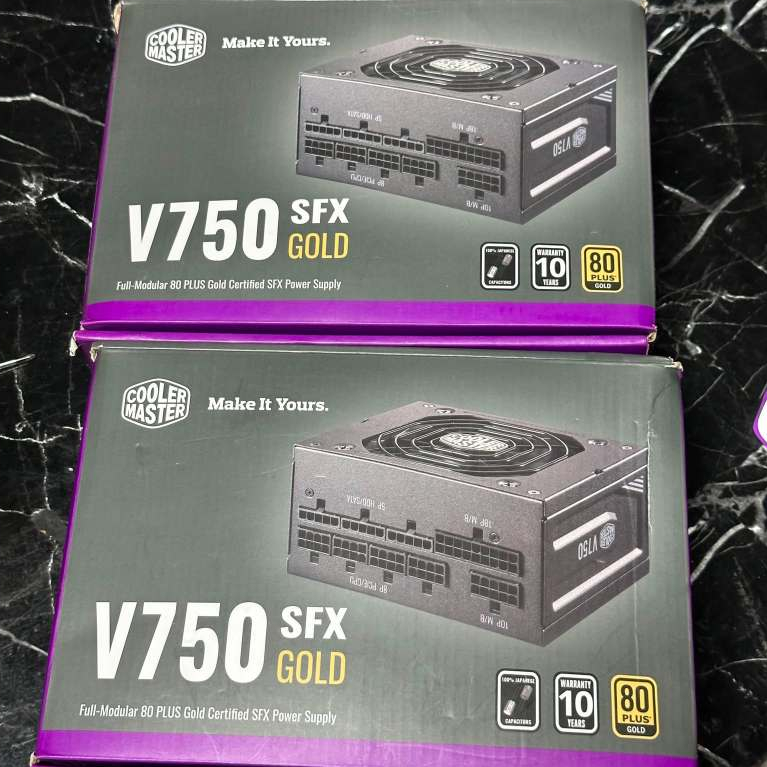 PSU V750W 80 Plus Gold COOLER MASTER (BLACK) (SFX)