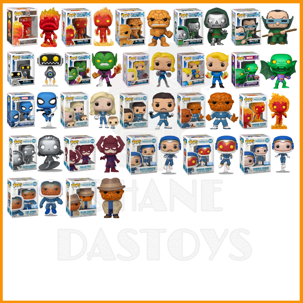 {PRE-ORDER} Funko Pop! MARVEL : Fantastic Four, Fantastic4 First Step