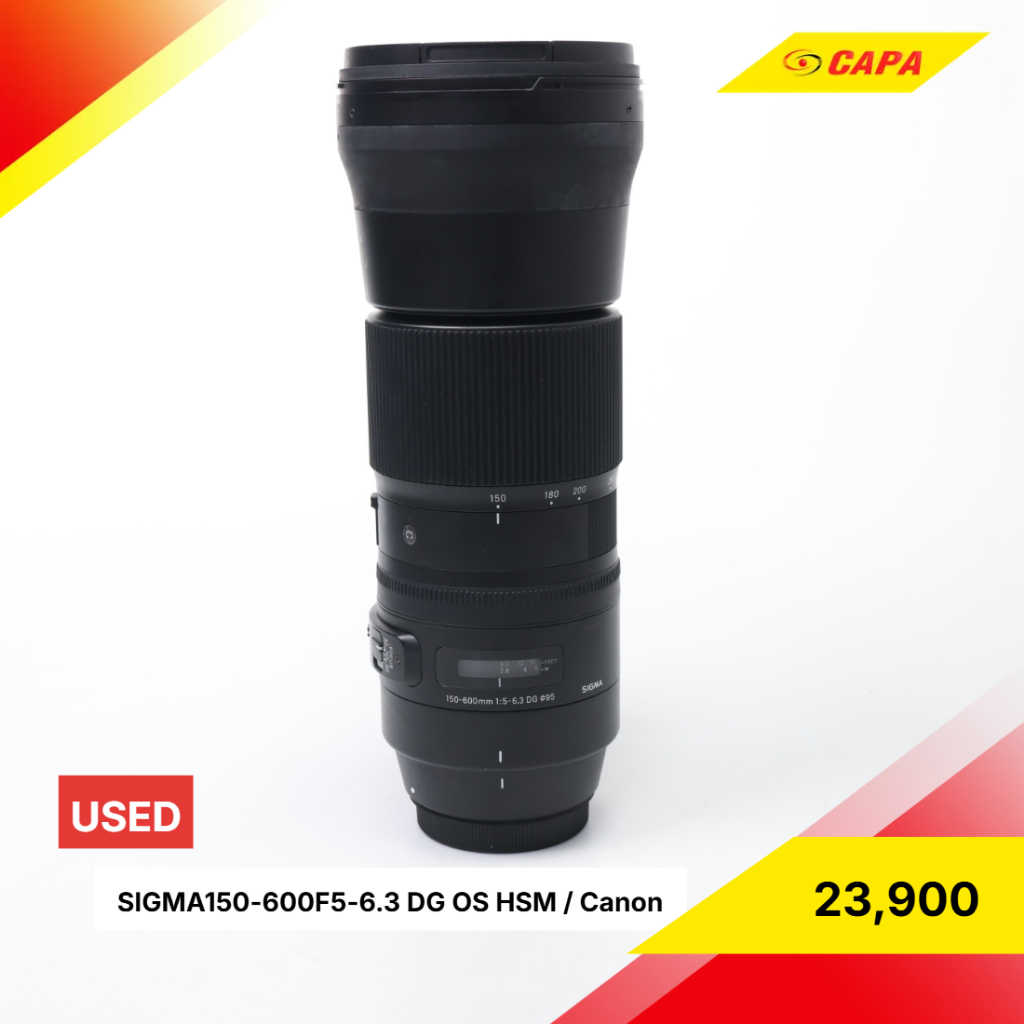 [USED] SIGMA 150-600mm F5-6.3 DG OS HSM / Canon