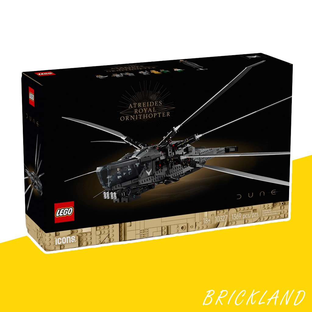 LEGO Icons™ 10327 Dune Atreides Royal Ornithopter ของแท้ 100% พร้อมส่ง (สภาพกล่อง7/10)