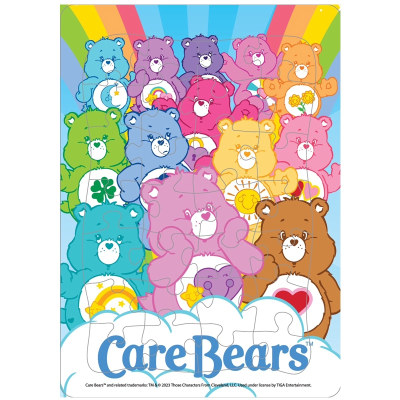 ภาพต่อจิ๊กซอว์ขนาดกลาง Care Bears