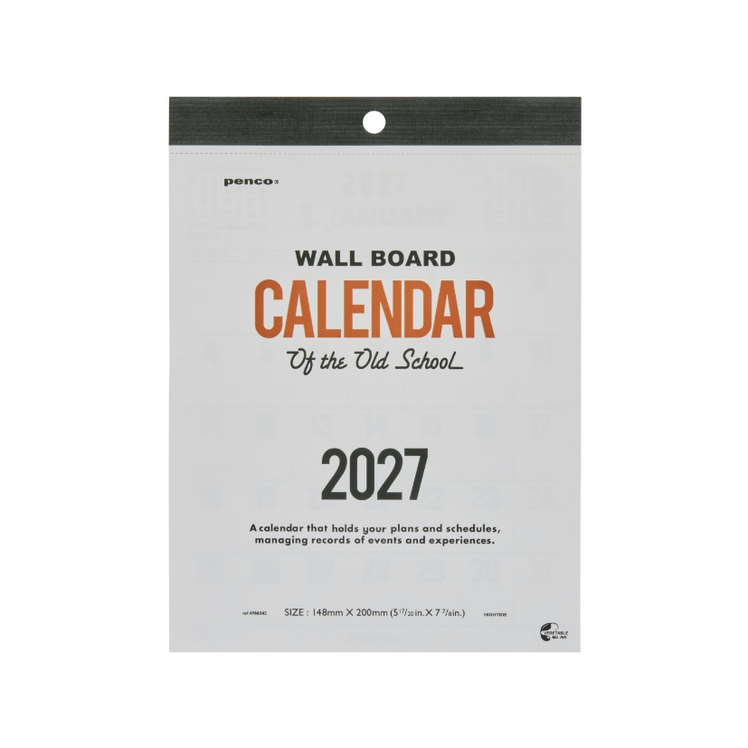 penco تقويم حائط 2027 ‏A5 / A4 — صورة 3