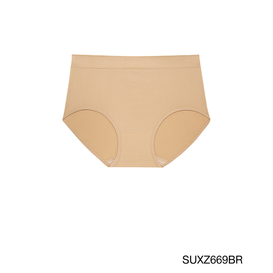 Sabina (Set 3 ชิ้น) ซาบีน่า กางเกงชั้นใน Panty Zone ทอถุง รหัส SUXZ669BR สีน้ำตาล — صورة 2