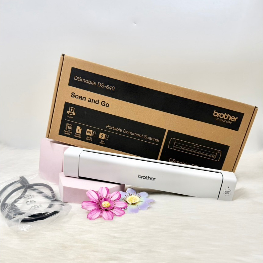 เครื่องสแกนเอกสารพกพา Brother DS-640***