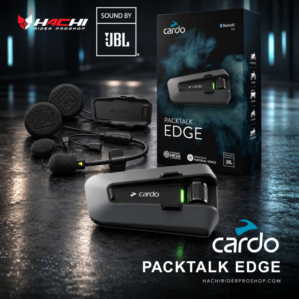 CARDO BLUETOOTH : Packtalk Edge SOUND BY JBL