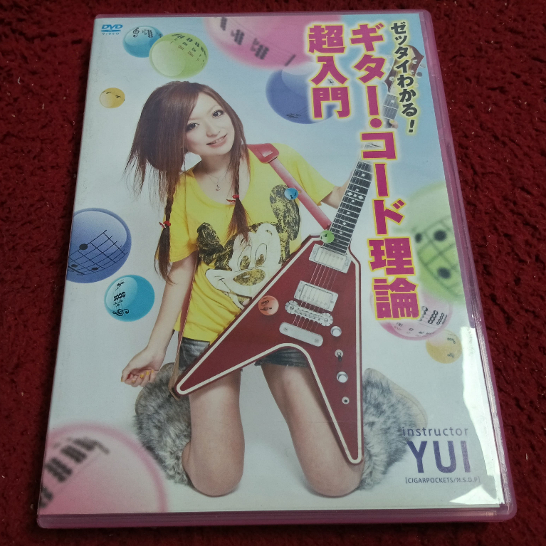 DVD สากล instructor YUI  สภาพตามรูปปก AK7-160