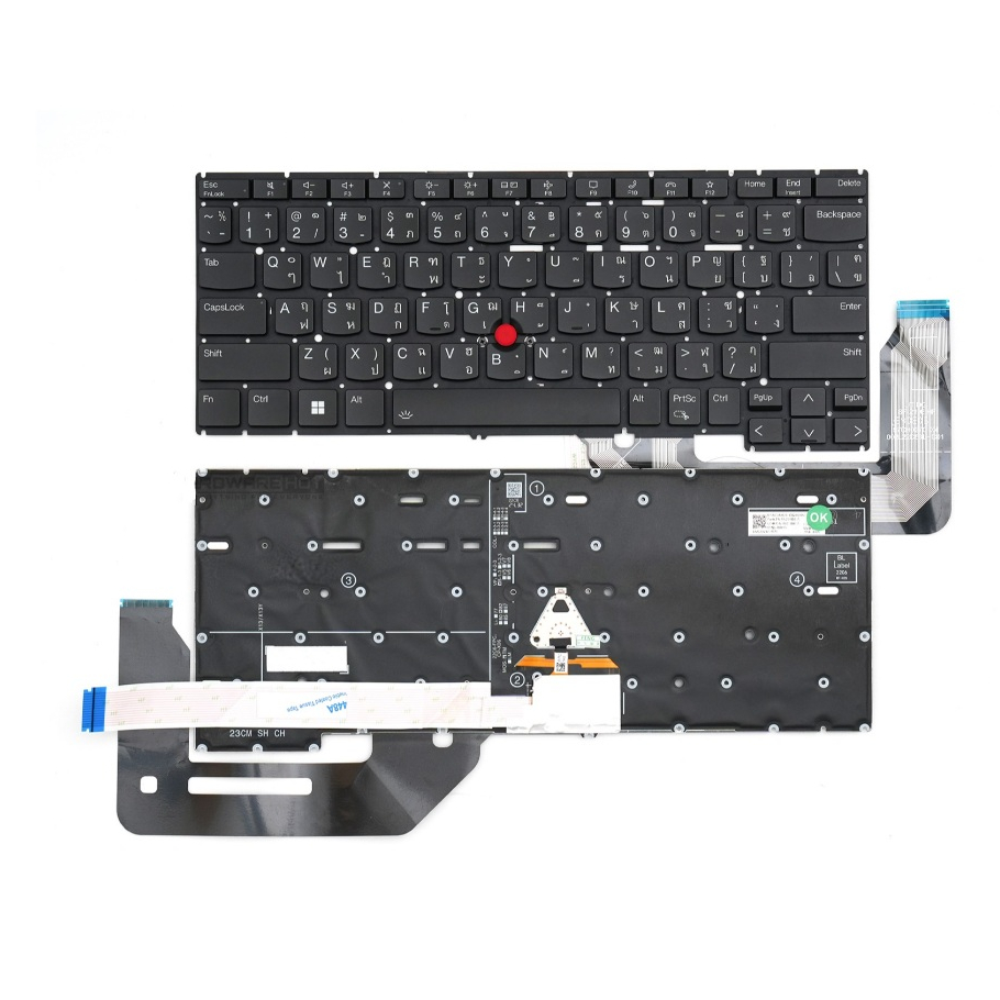 คีย์บอร์ดโน๊ตบุ๊ค Keyboard Lenovo ThinkPad X13 Gen 4