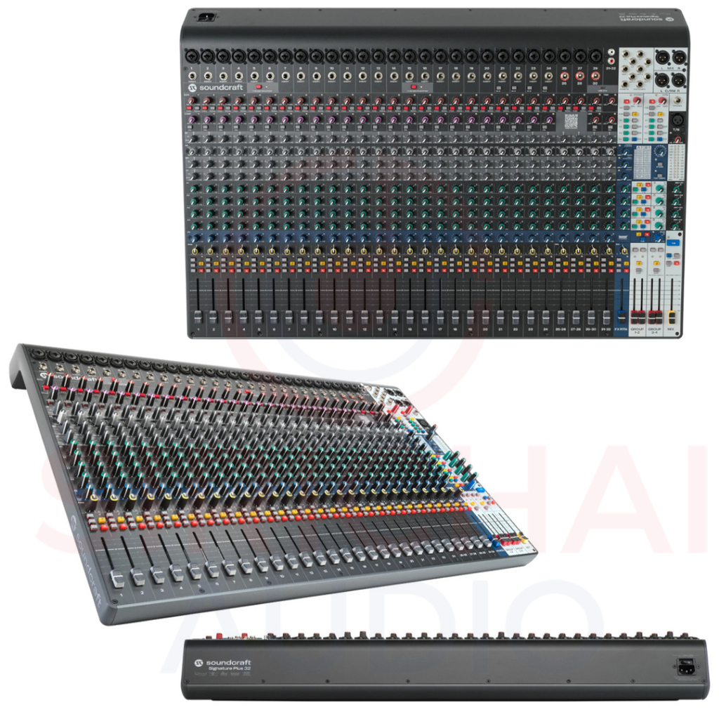 MIXER มิกเซอร์ SOUNDCRAFT รุ่น SIGNATURE PLUS 32