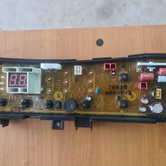 sp.อิเล้กทรอนิกส์ บอร์ดเครื่องซักผ้า Panasonic Part No. W2449-7BR06 (F70X6)   ***แท้ถอดมือสอง***