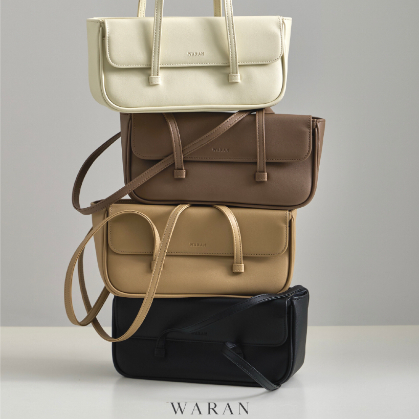 WARAN Classic Bag กระเป๋าสะพายไหล่ทรง East-West
