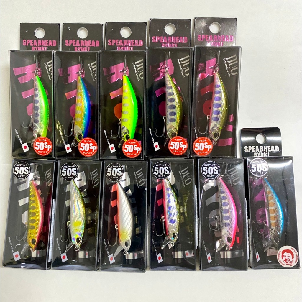 Duo SpearHead Ryuki 38s/45s/50s ใช้ดีต้องมีติดกล่อง! AWABI/สีพิเศษ.