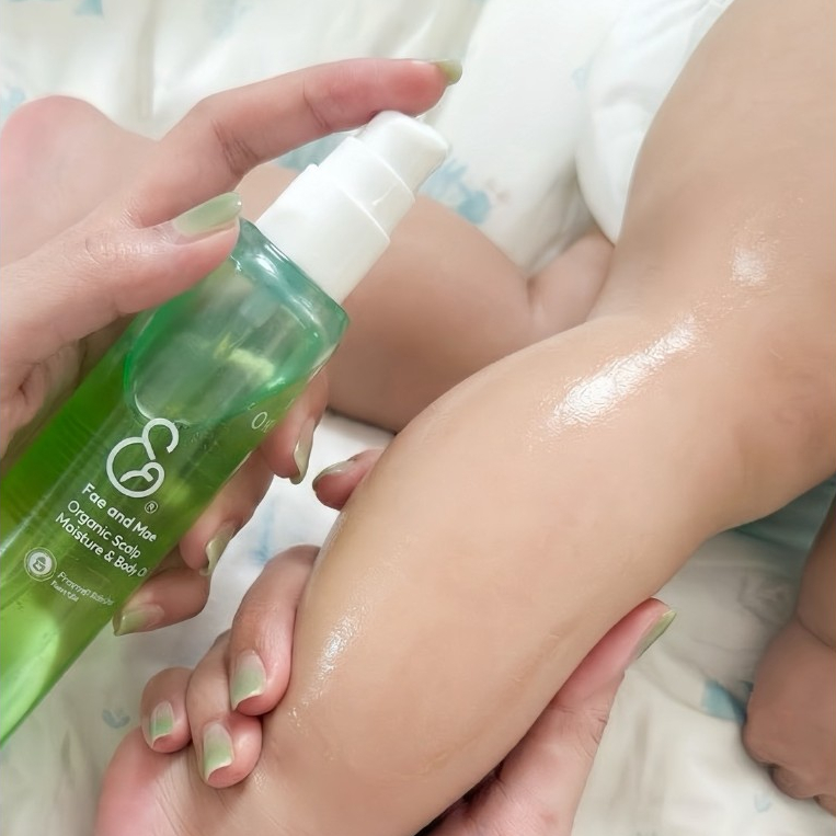Fae and Mae เฟ แอนด์ เม Organic Scalp Moisture & Body Oil ออร์แกนิก เบบี้ออยล์ plant based สำหรับเด็