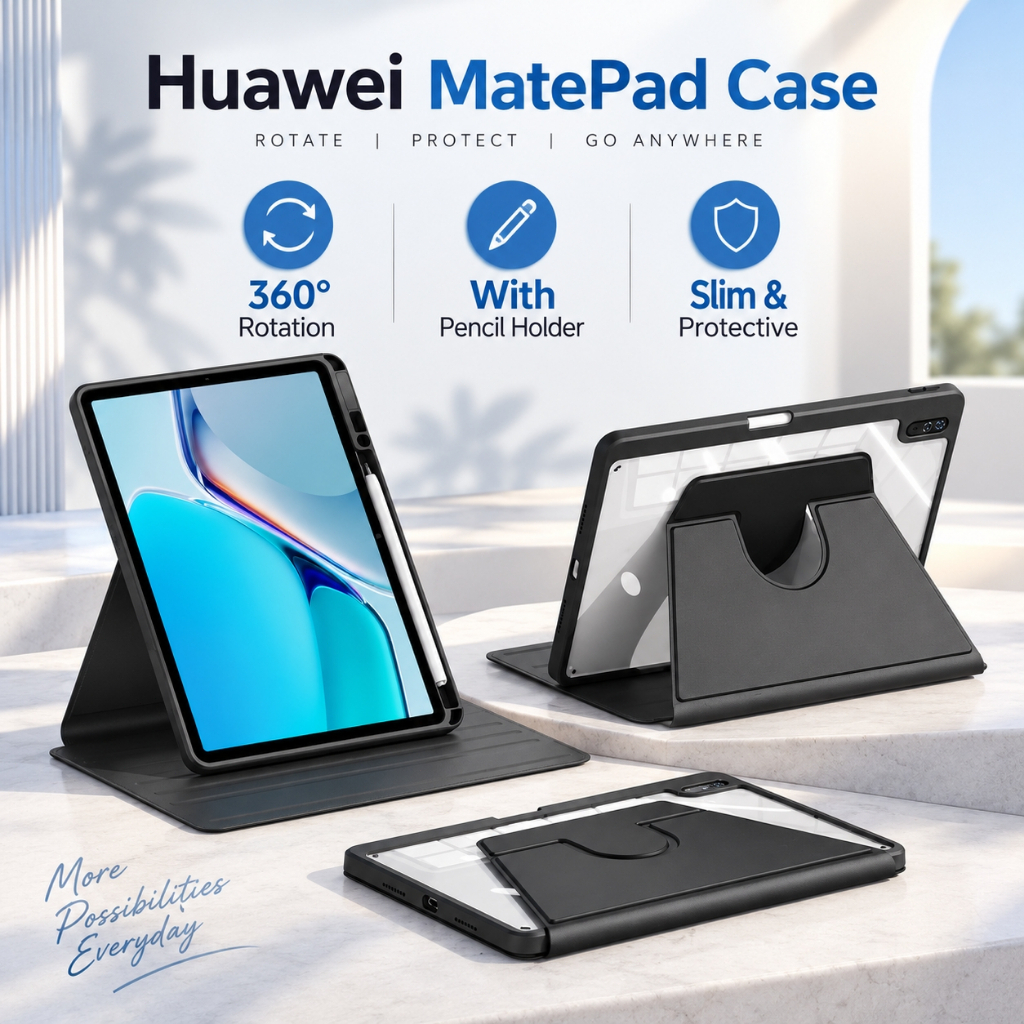 เคสกันกระแทก For Huawei Matepad 11.5 เคส huawei Matepad 11/SE 11 Matepad 11.5S 2025  360°rotation